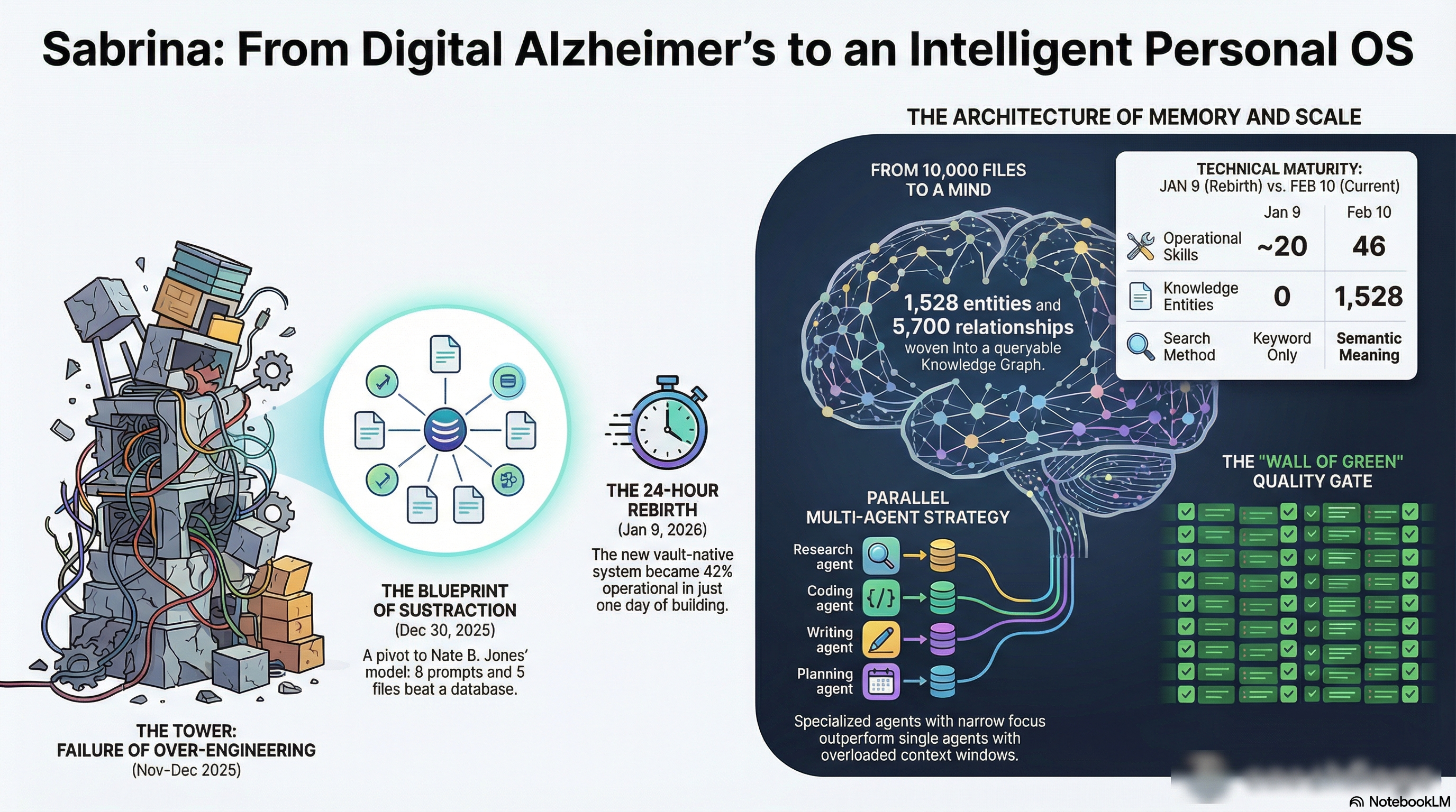 Sabrina: From Digital Alzheimer's to an Intelligent Personal OS